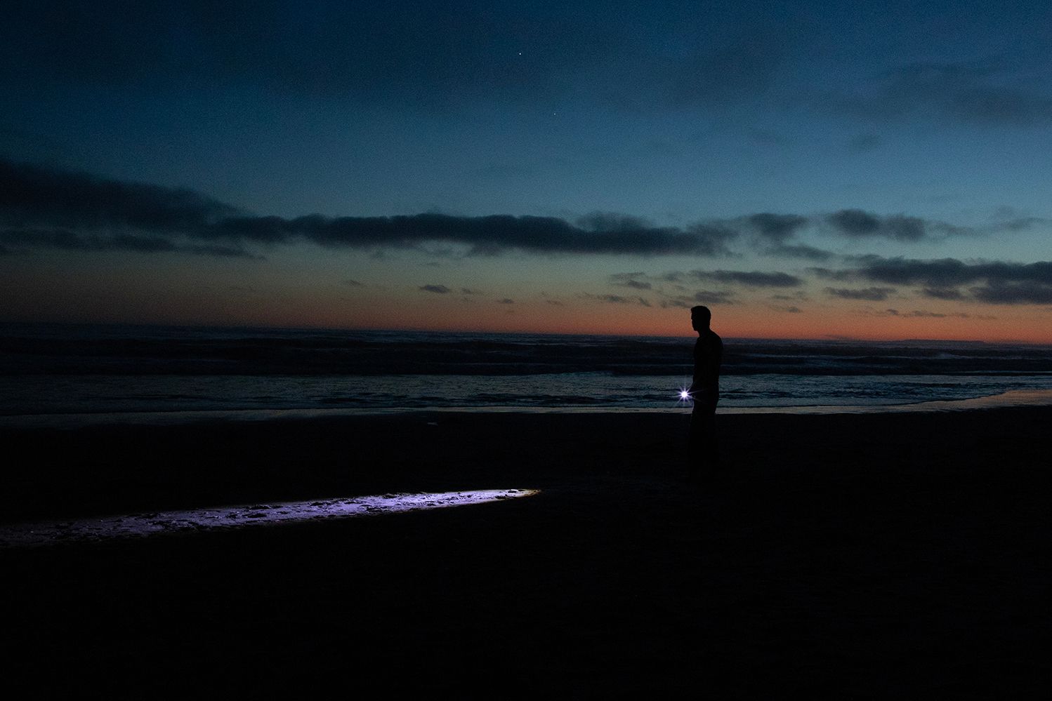 Last Light on the Sand