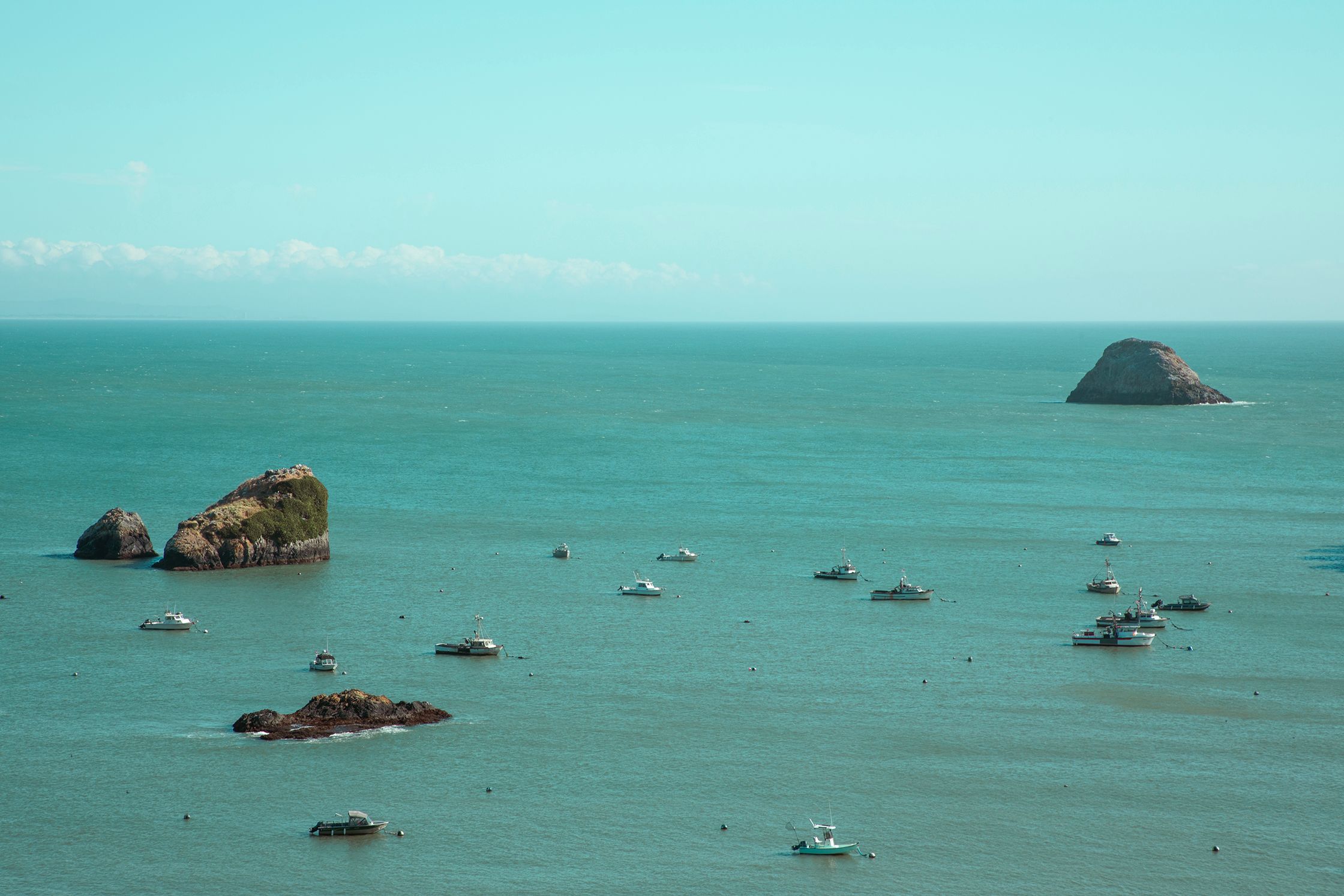 Sea Stacks at Anchor